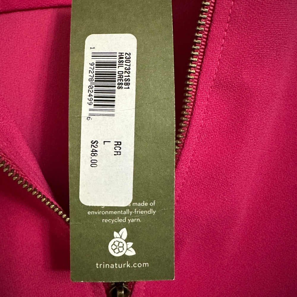 Trina Turk Zipper Placket Dress - Picture 4 of 6